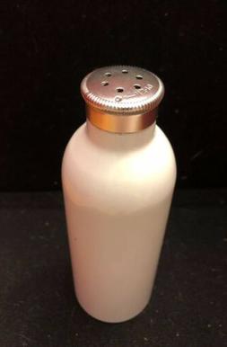 6oz white aluminum powder shaker bottle Empty for talcum sce