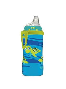 NUK Active Sippy Cup, Blue Turtle, 10oz 1pk