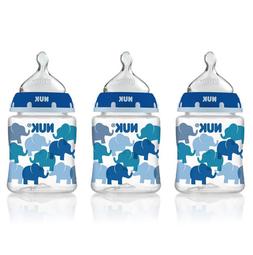 NUK Perfect Fit Baby Bottle, Boy, 5oz 3pk