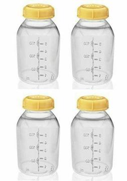 Medela Breast Milk Collection Storage Feeding Bottle w/ Lid 