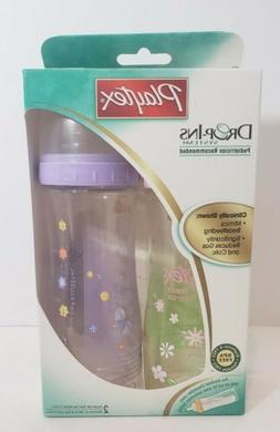 Playtex Drop-in Nurser Set of 2 New Box 8 Oz & 10 oz Discont