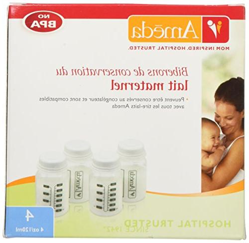 Ameda Breast Storage Bottles -