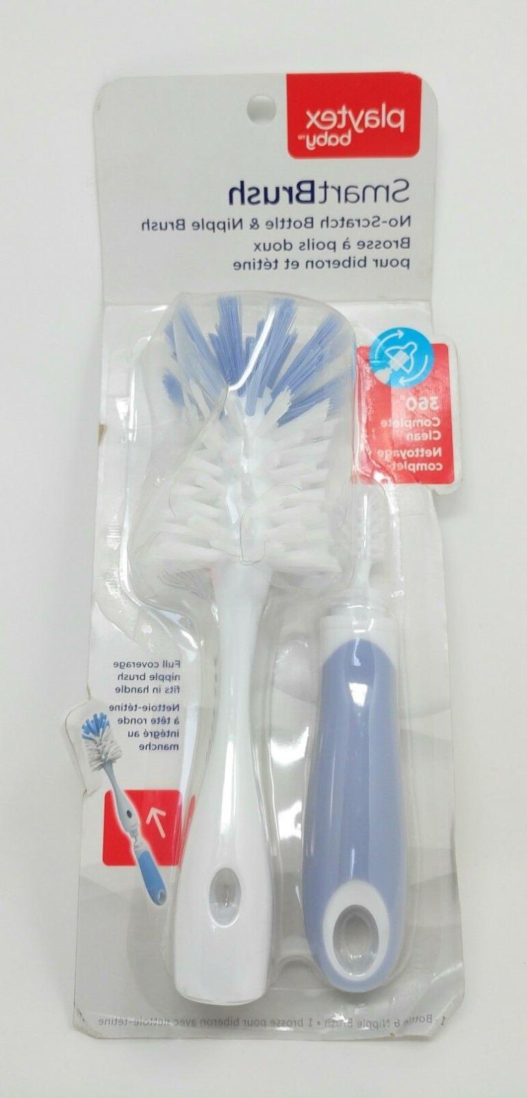 NEW Playtex SmartBrush BPA Free No-Scratch Bottle Brush