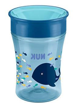NUK Magic 360&deg; 250ml Cup 8mths+ Blue Whale 