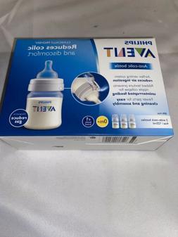 Philips Avent 4 Ounce 3 Pack Anti-Colic Baby Bottle - Clear